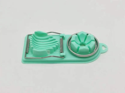 Multifunctional Egg Cutter Stainless Steel Egg Slicer Sectioner Cutter Mold Flower-Shape Luncheon Meat Cutter Kitchen Gadgets