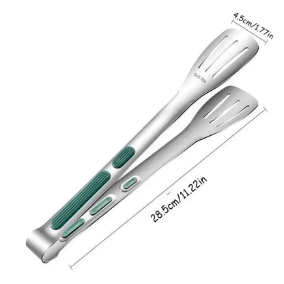 Stainless Steel Food Tongs BBQ Meat Salad Bread Clip Barbecue Grill Buffet Clamp Non-slip Food Tong Cooking Tools Kitchen Gadget
