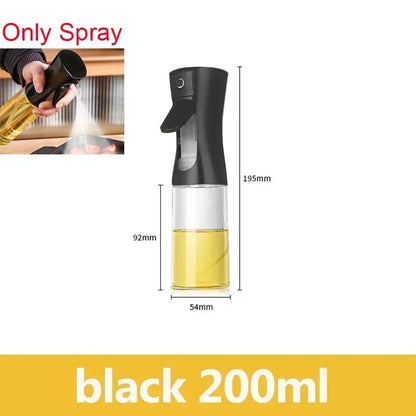 Plastic Spray Oil Sprayer Bottle Spray Oil Dispenser Oil Jar Cruet BBQ Kitchen Baking Roasting Picnic Kitchen Tool