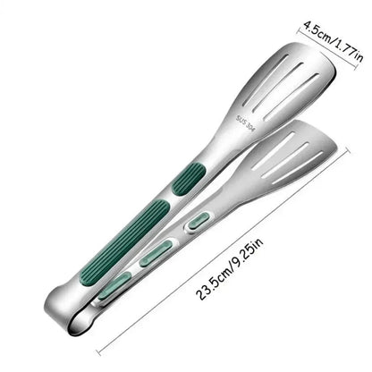 Stainless Steel Food Tongs BBQ Meat Salad Bread Clip Barbecue Grill Buffet Clamp Non-slip Food Tong Cooking Tools Kitchen Gadget