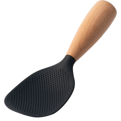 1Pc Silicone Cooking Spoon – High Temperature-Resistant, Anti-Scalding Non-Stick Kitchen Utensil