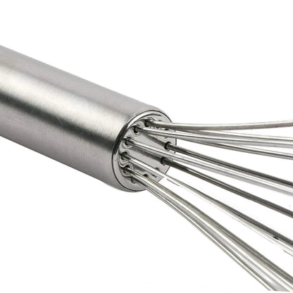 8" 10" 12" Egg Whisk Stainless Steel Egg Whisk Kitchen Wire Balloon Whisk Milk Egg Beater Egg Mixing Mixer Tools KC0231