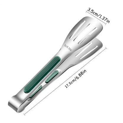 Stainless Steel Food Tongs BBQ Meat Salad Bread Clip Barbecue Grill Buffet Clamp Non-slip Food Tong Cooking Tools Kitchen Gadget